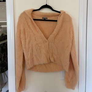Orange Thneed esq sweater from Target